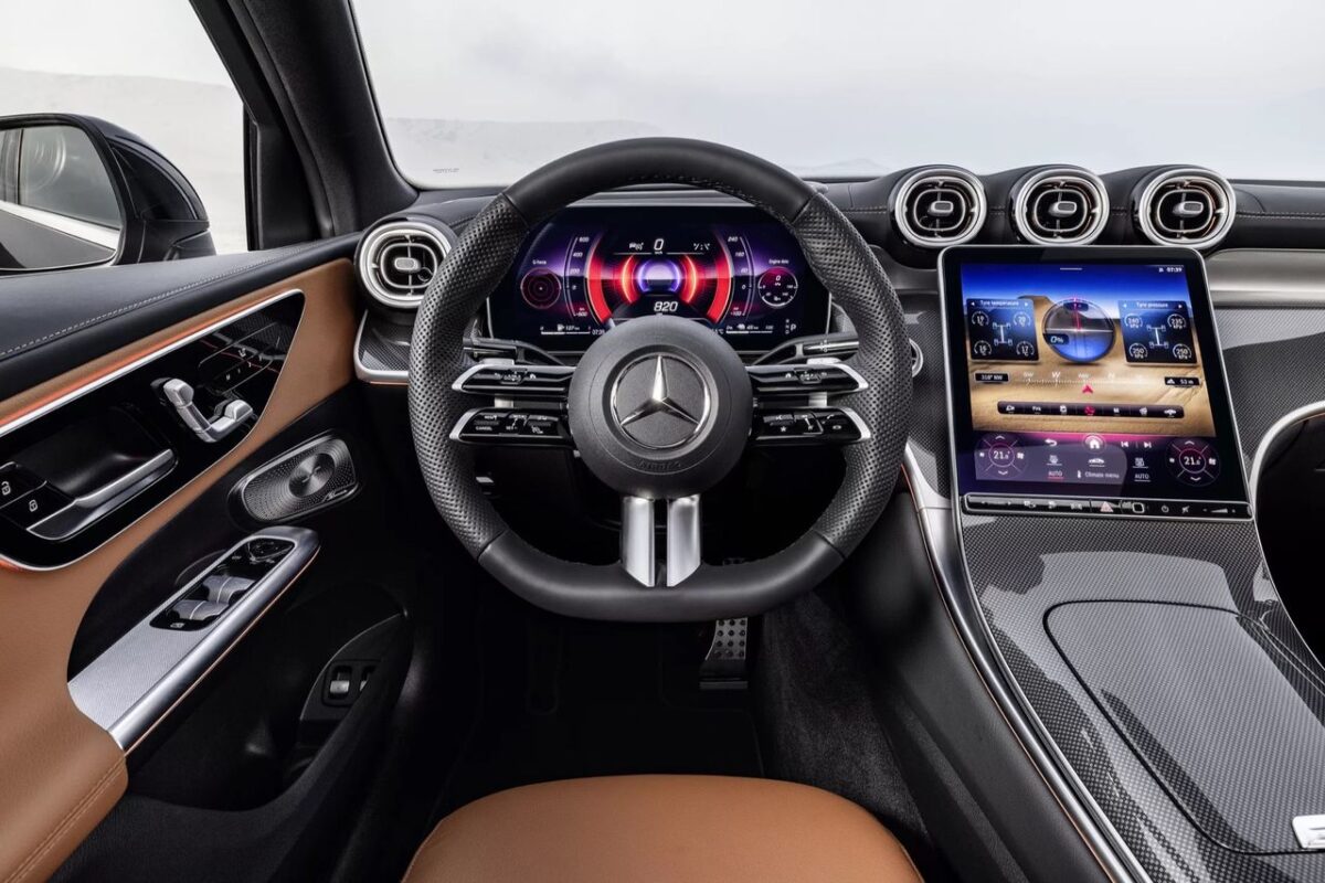 Mercedes GLC Coupe interior