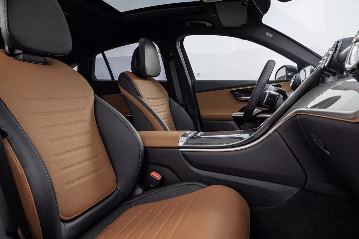 Mercedes GLC Coupe interior