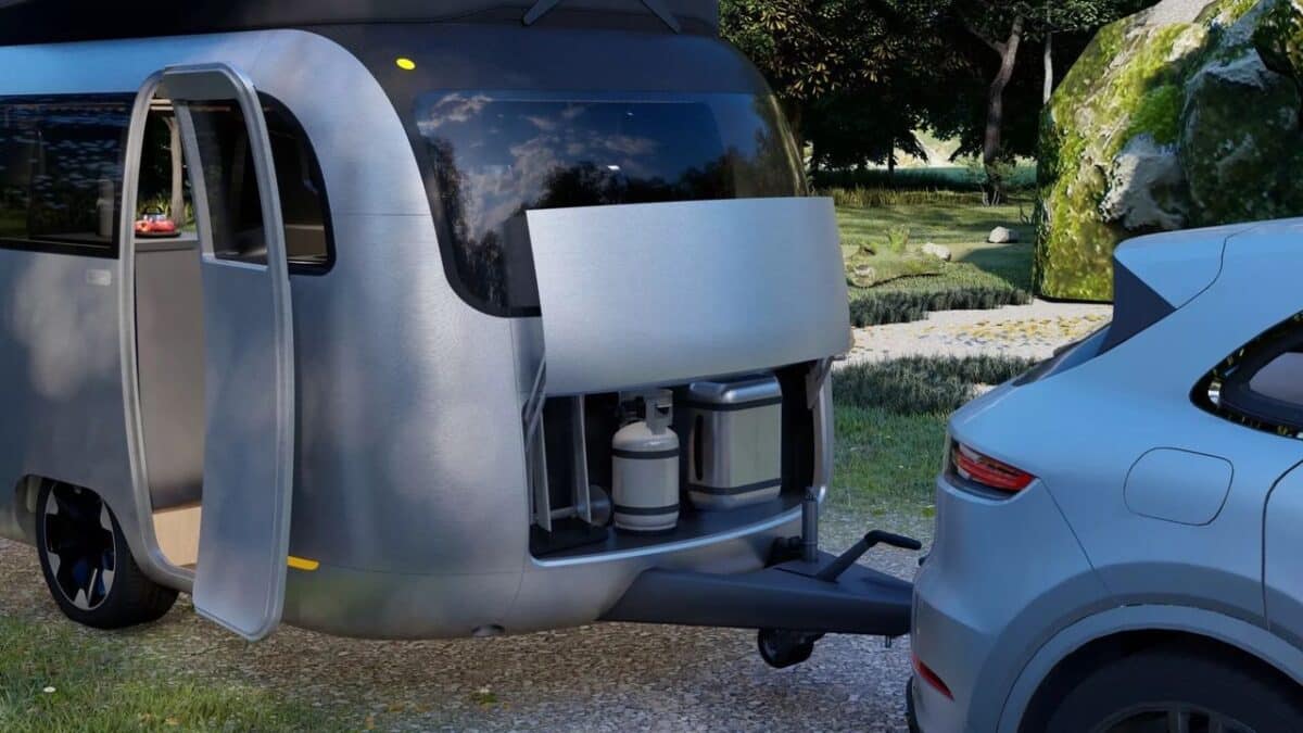 Porsche Airstream caravan