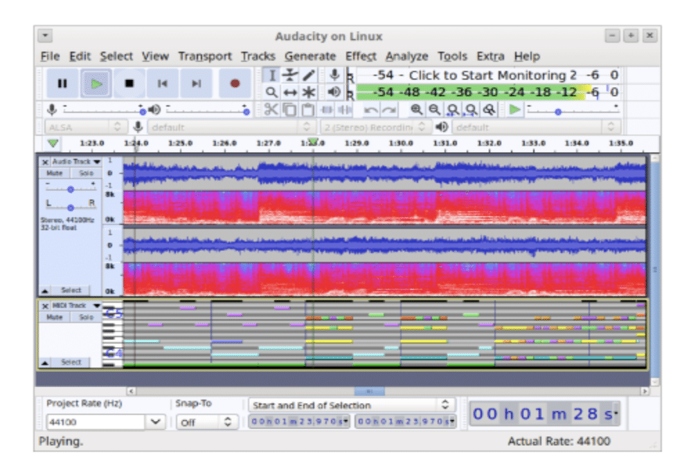 Recording Software: Audacity