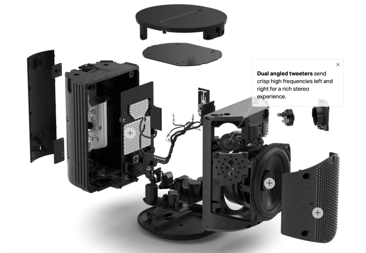 Sonos era 100 speaker elements