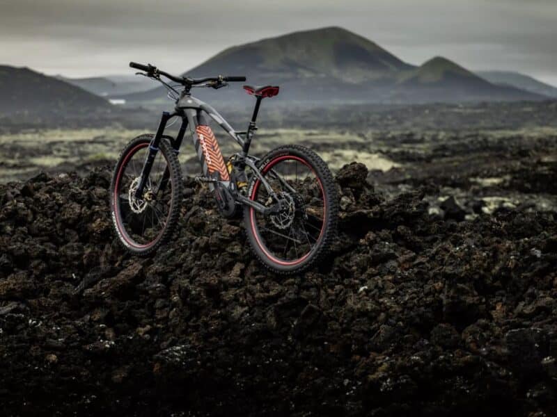 The Audi electric mountain bike powered by Fantic