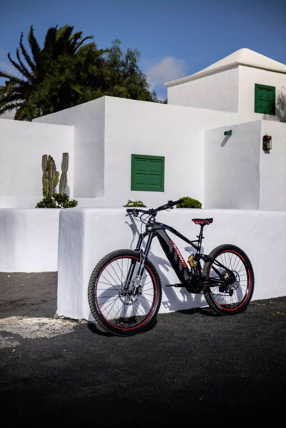 The Audi electric mountain bike powered by Fantic