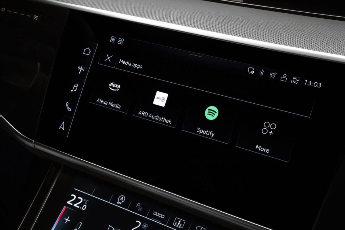 audi app store spotify