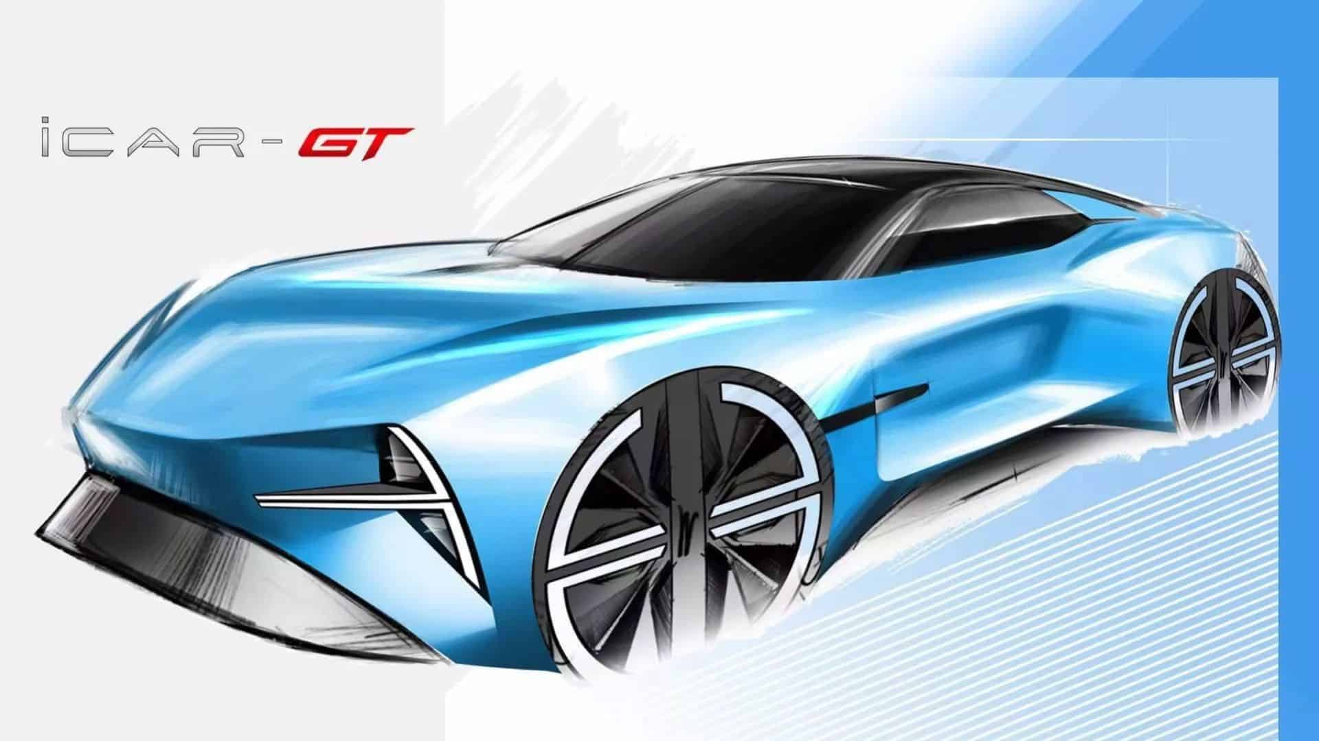 electric sports car iCar GT