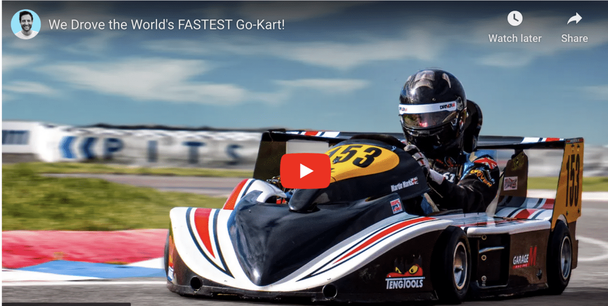 worlds fastest go-kart