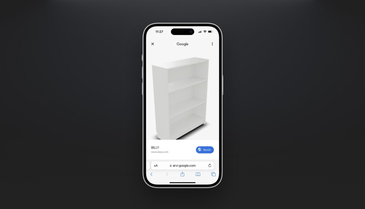 Ikea's products can now be viewed in 3D on Google