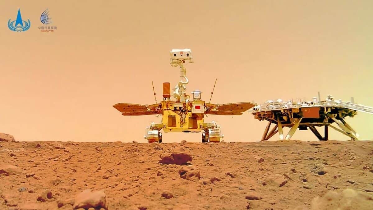 Mars rover Zhurong