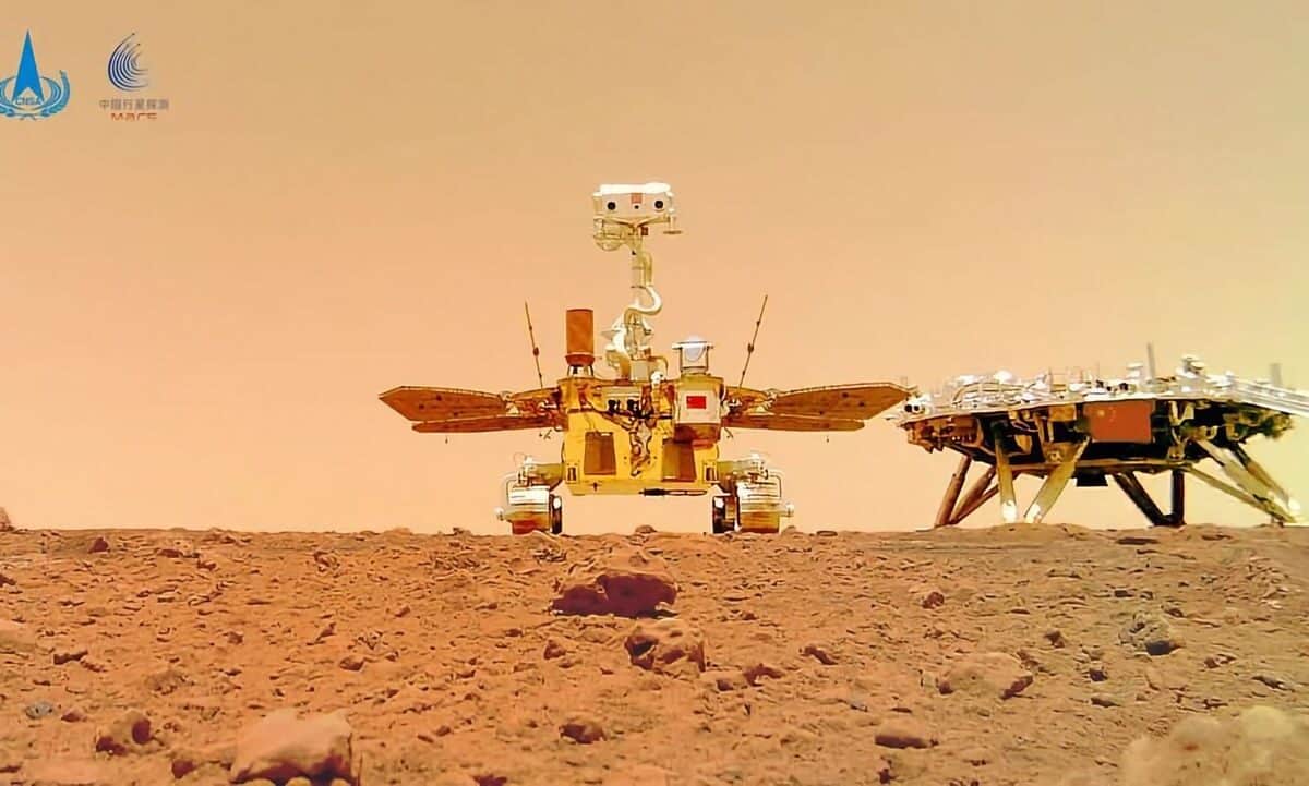 Mars rover Zhurong