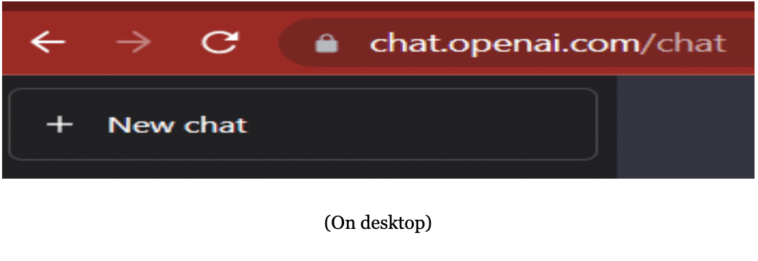 The Add or Create Button on desktop
