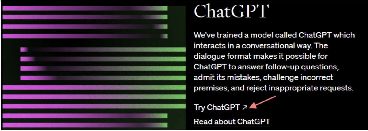 Try ChatGPT