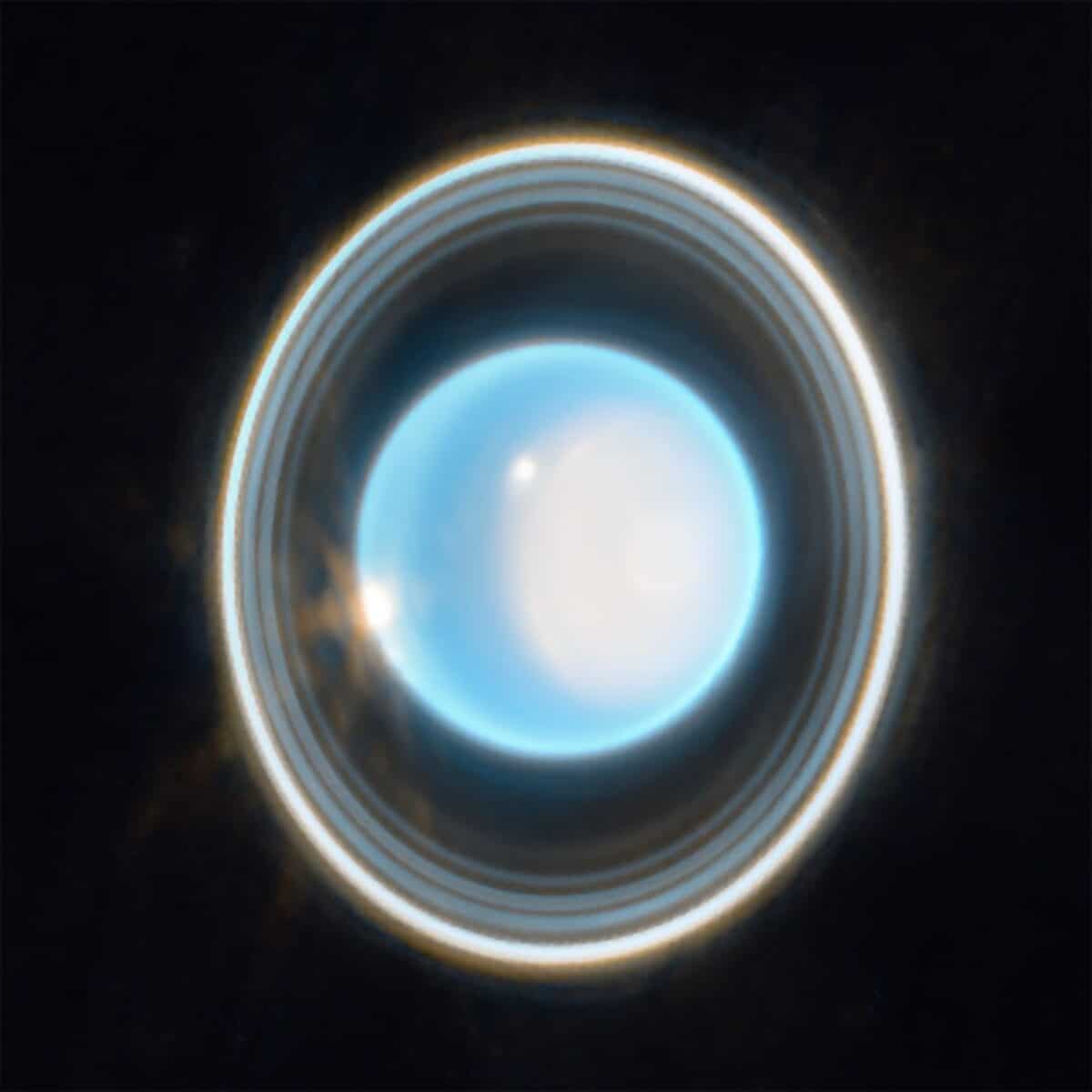 Uranus from JWST