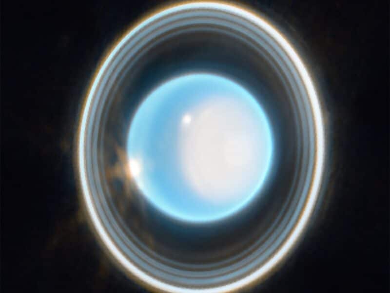 Uranus from JWST