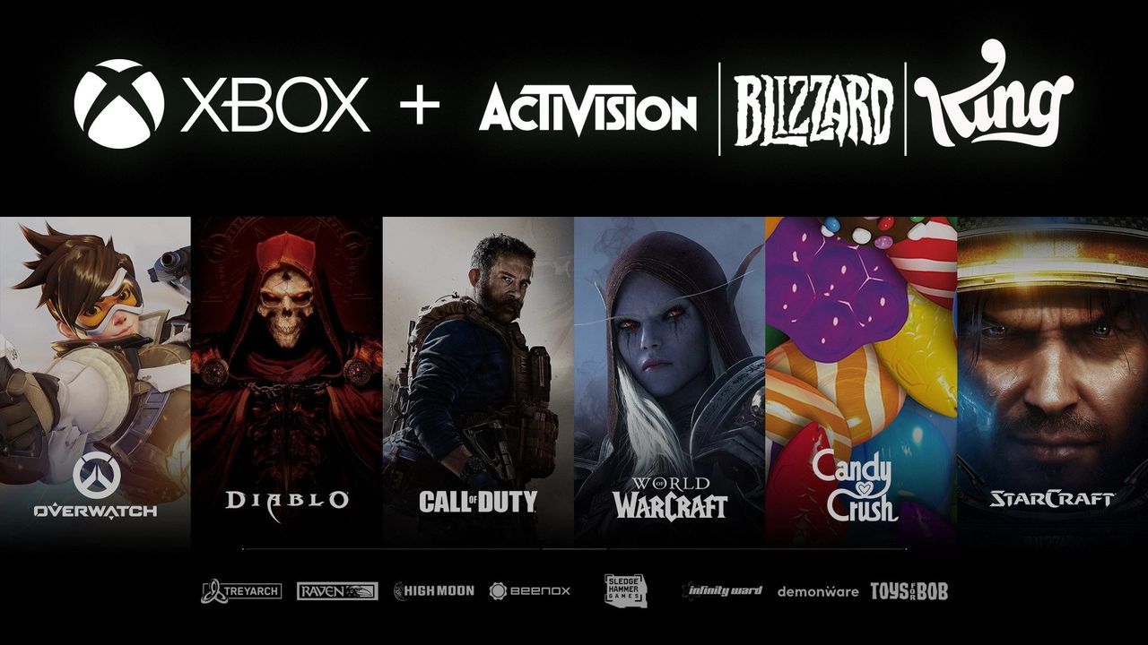 microsoft + activision blizzard