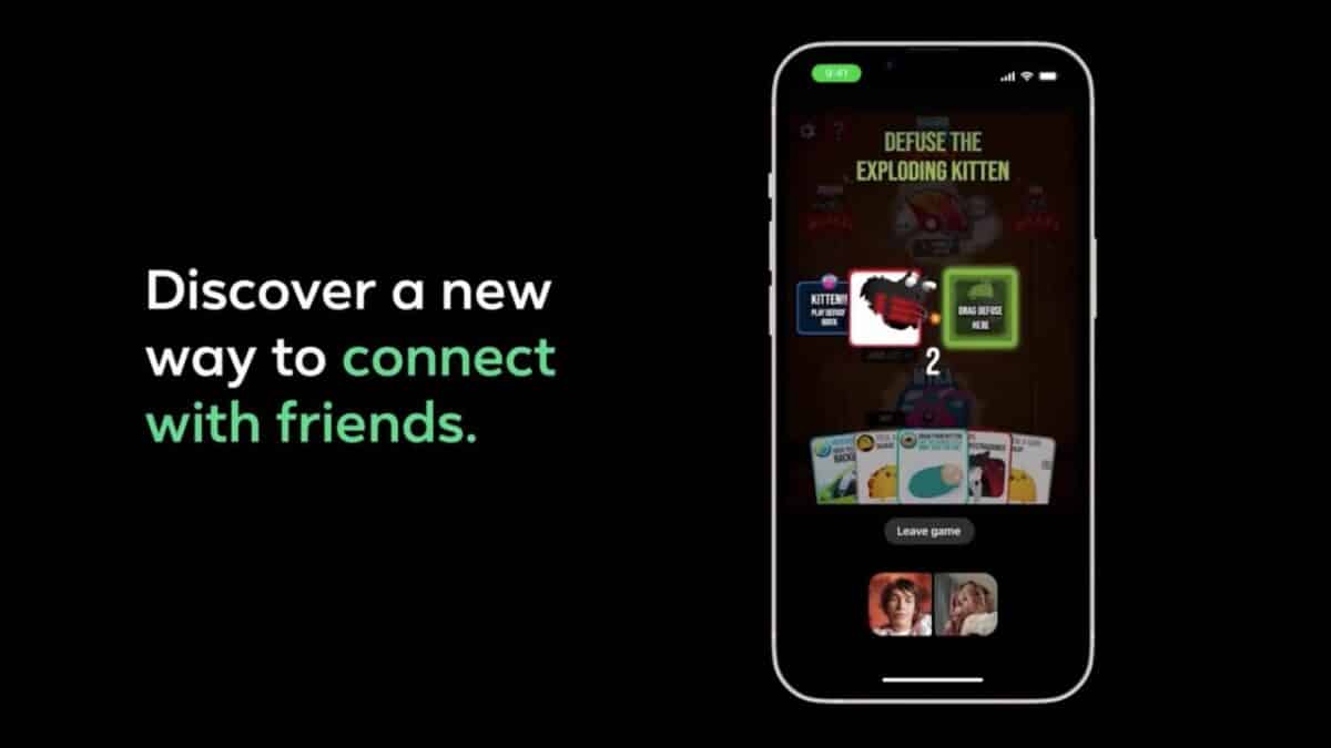play games during video calls on Messenger
