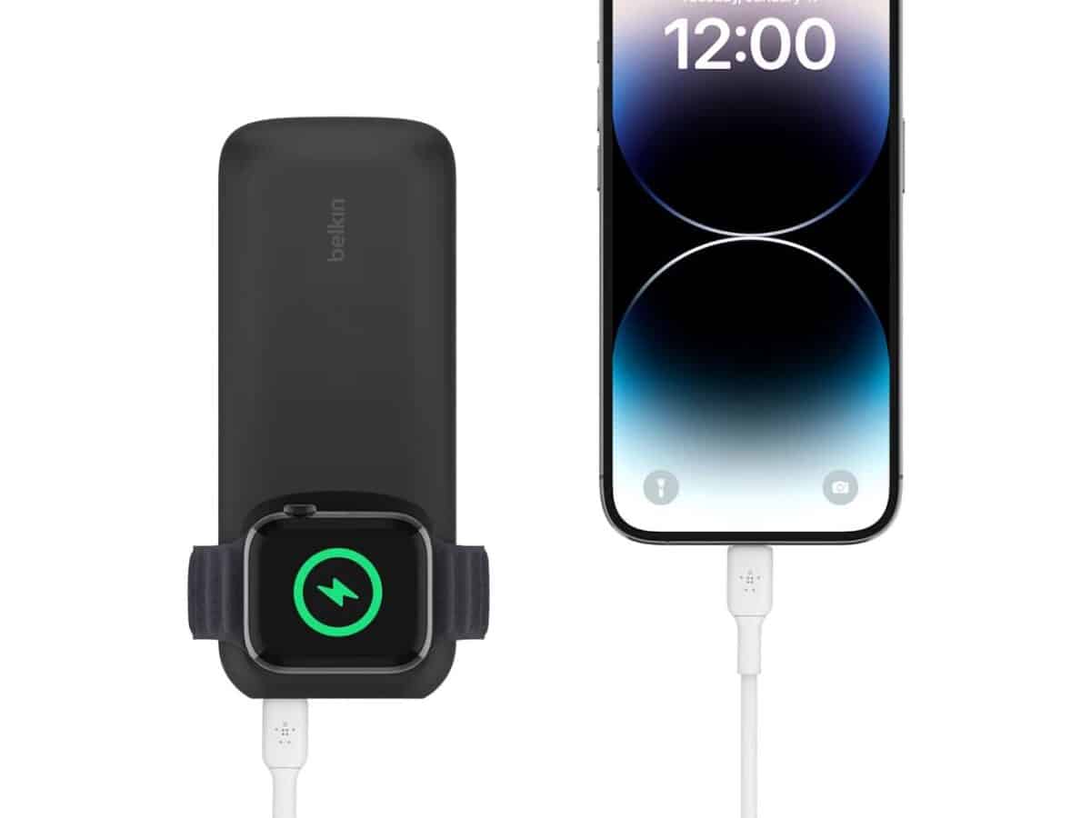 Belkin releases power bank with fast charging for Apple Watch