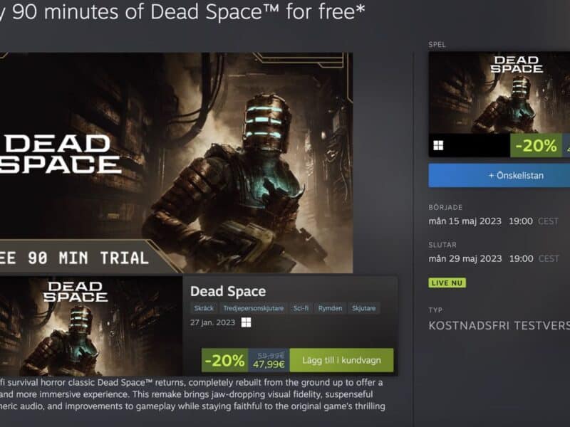 Dead Space for free