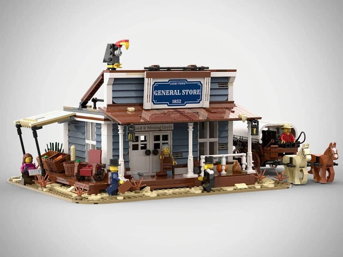 Lego showcases building sets from the winners of BrickLink’s competition