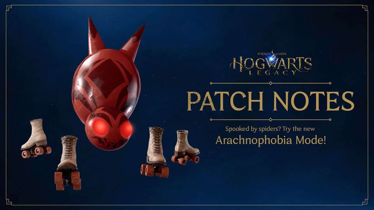 Hogwarts Legacy Arachnophobia Mode