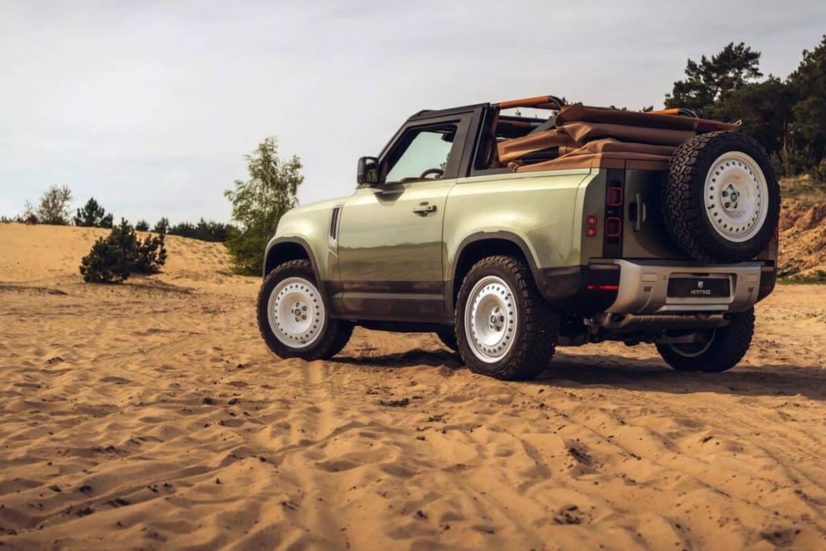 Land Rover Defender cabriolet