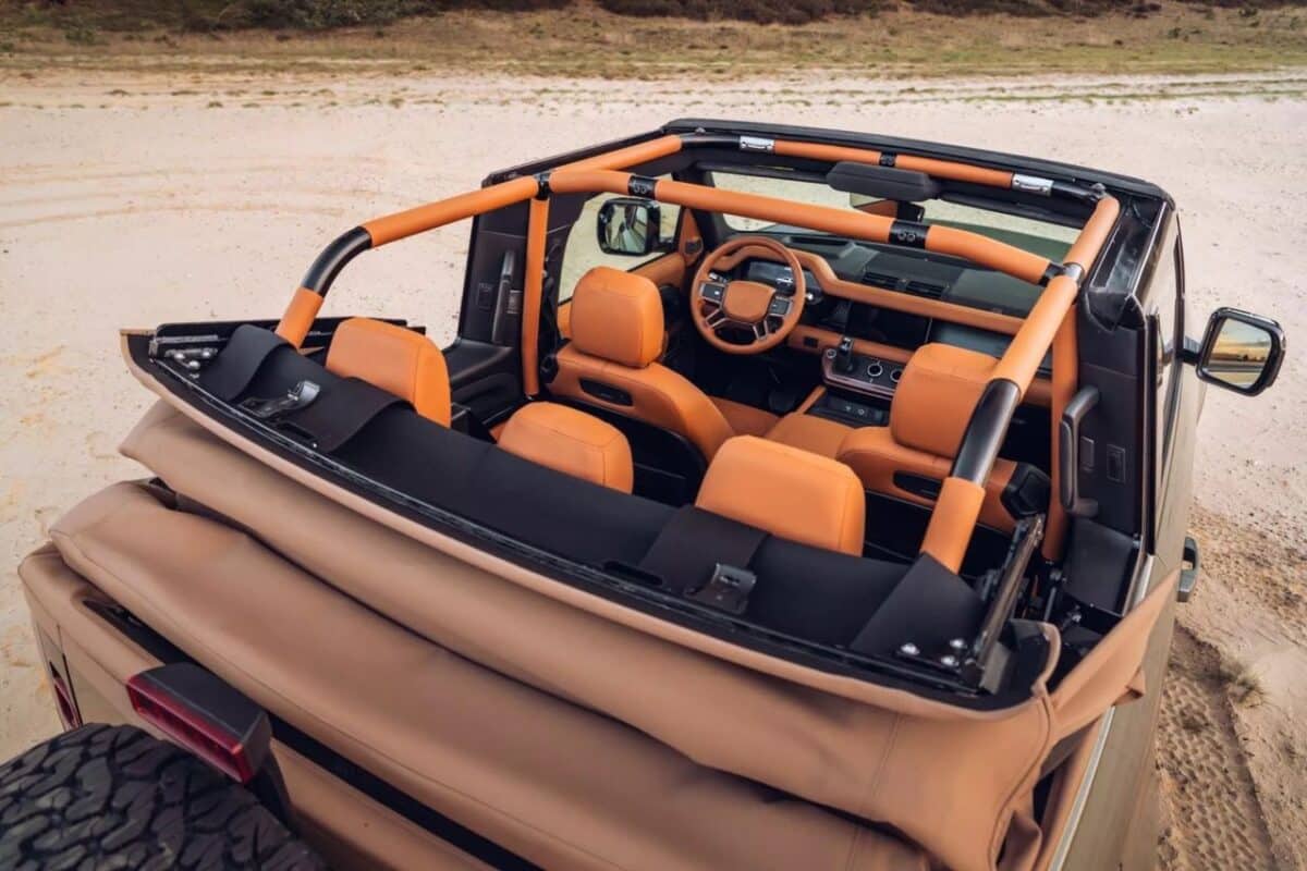 Land Rover Defender cabriolet