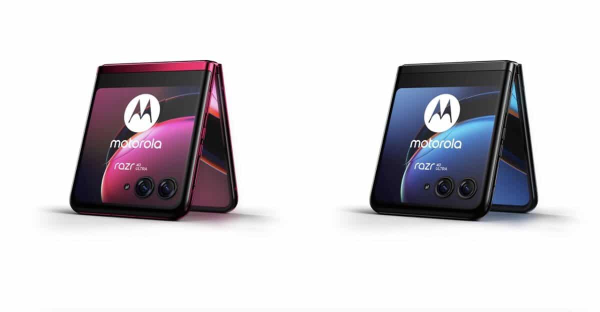 Press images of Motorola Razr 40 Ultra leak - Gadget Advisor