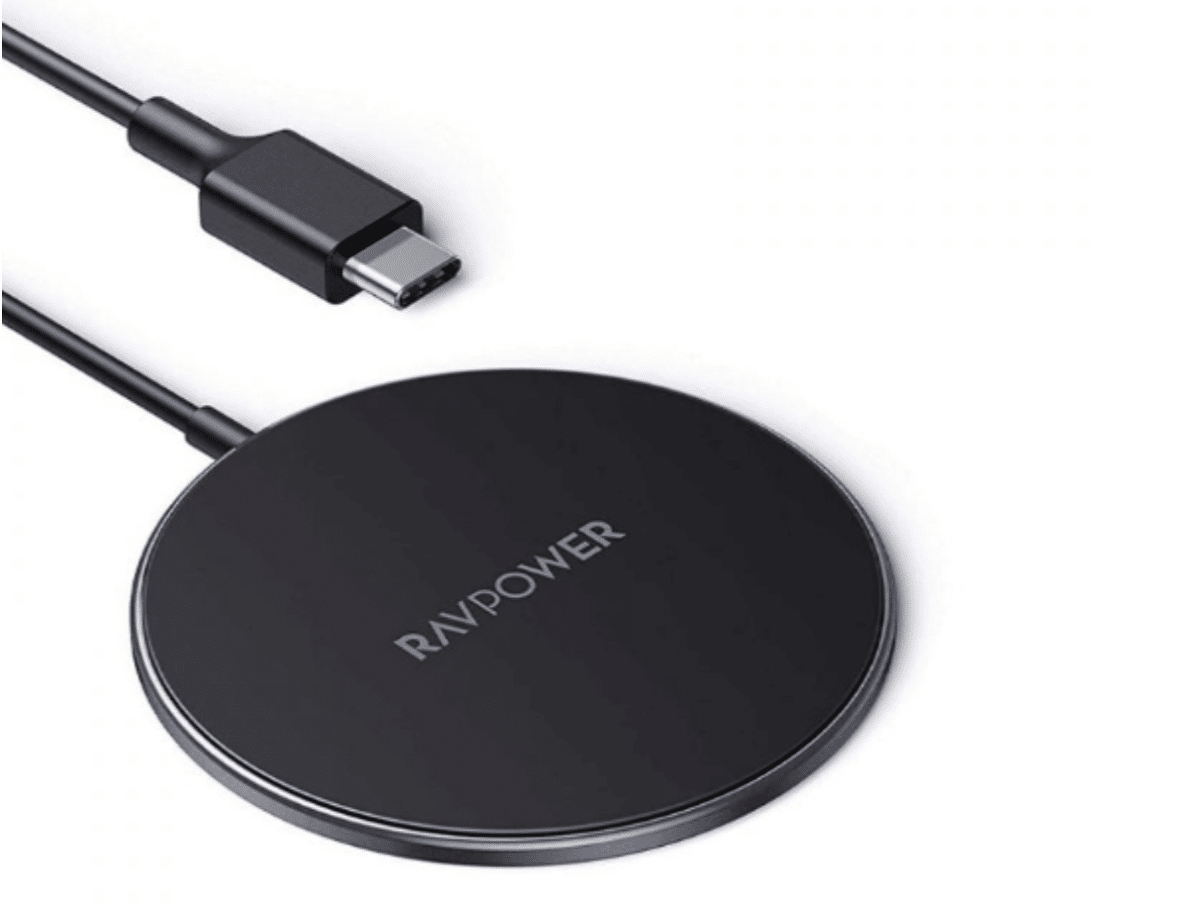 RAVPower Magnetic Wireless Charger - $21.99