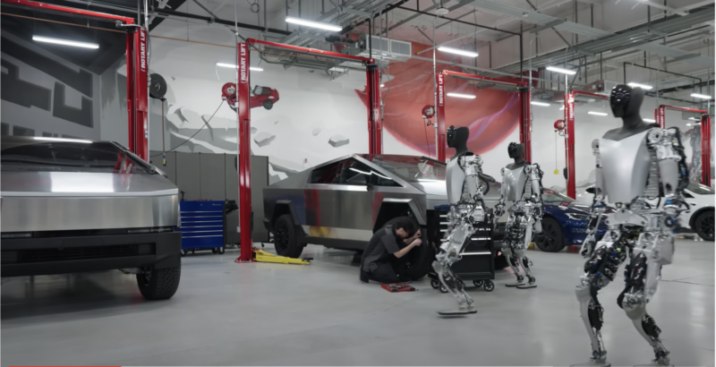 Tesla Showcases Its Robot In A New Video - Gadget Advisor