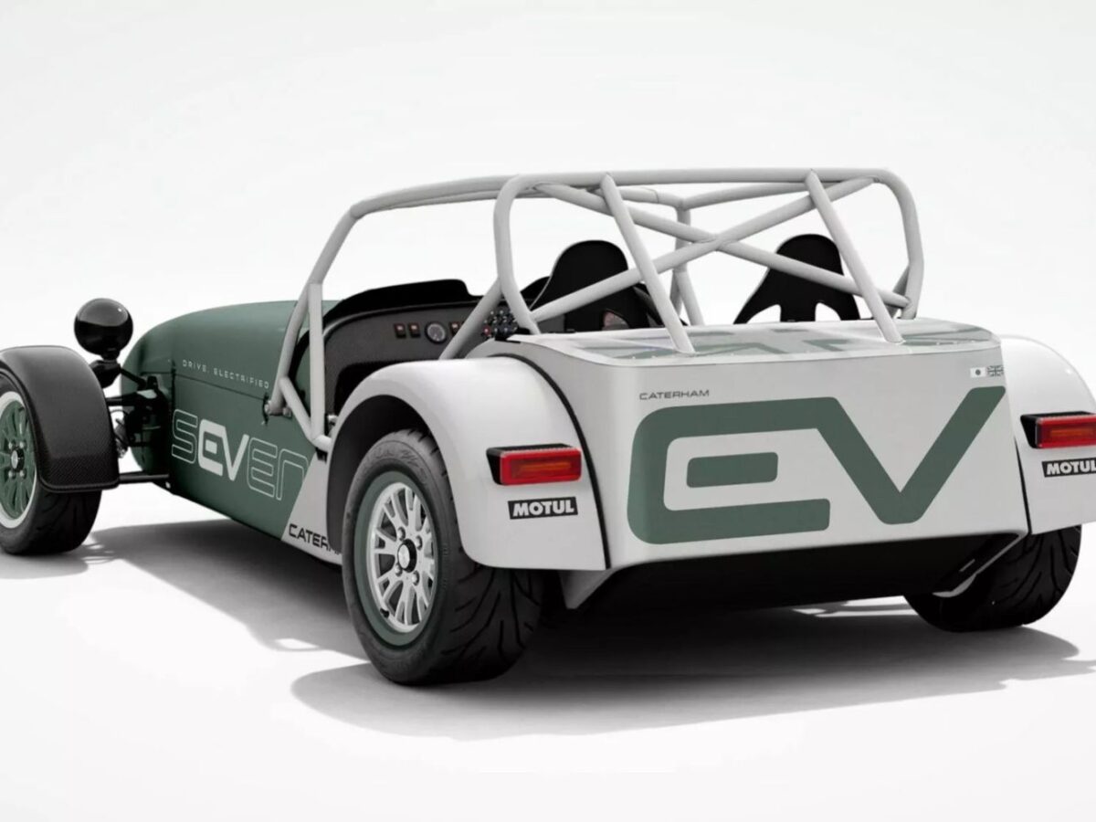 Caterham unveils electric Seven prototype