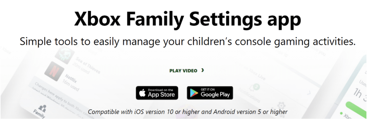 Xbox Family Settings