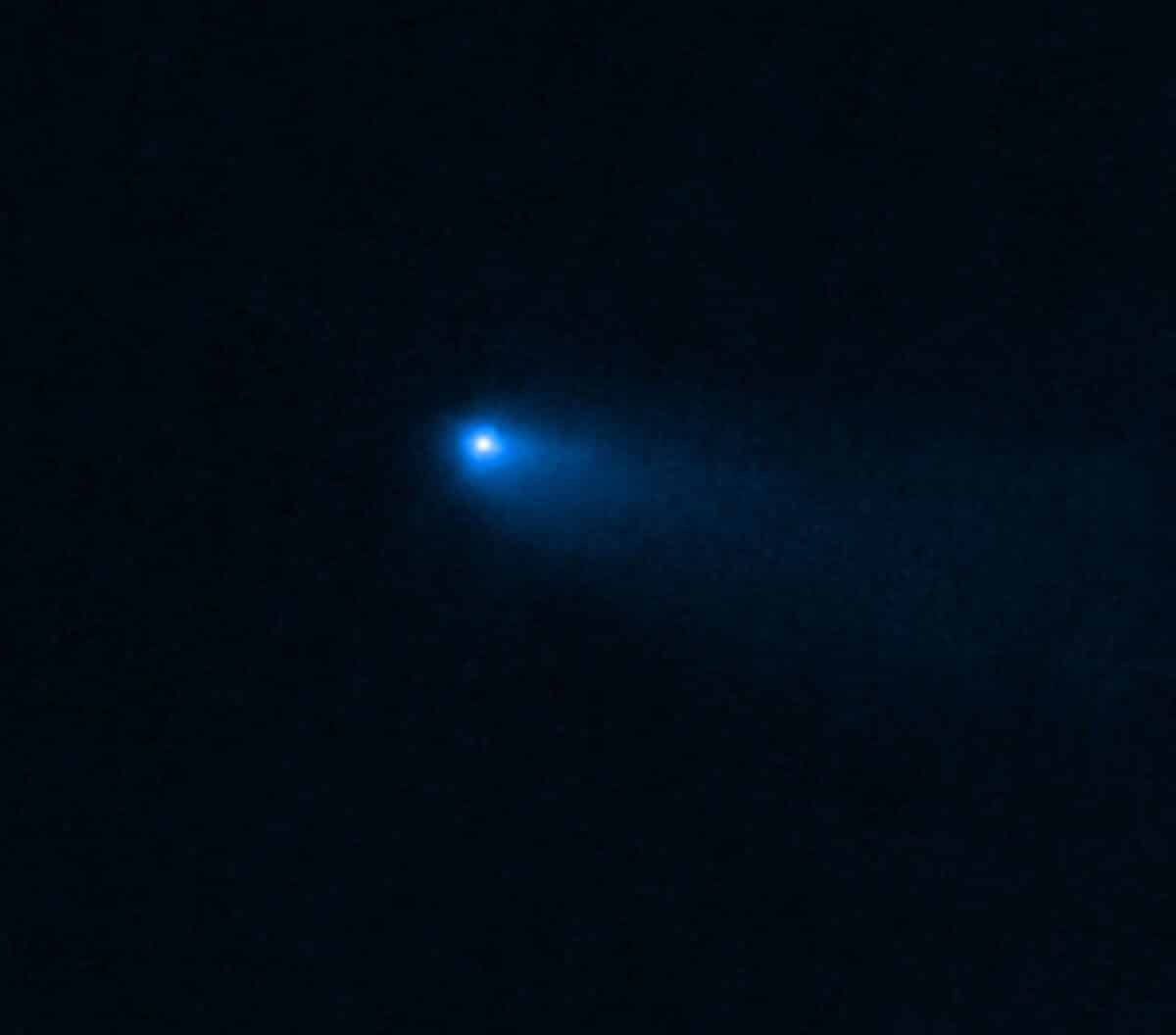 the comet captured by the James Webb Telescope's NIRCam