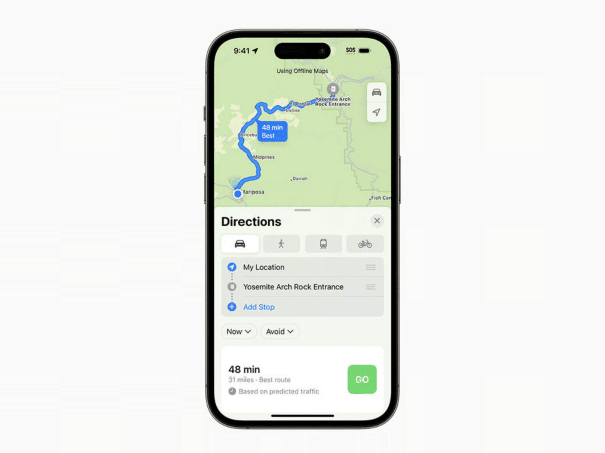 Apple Maps finally gets offline support