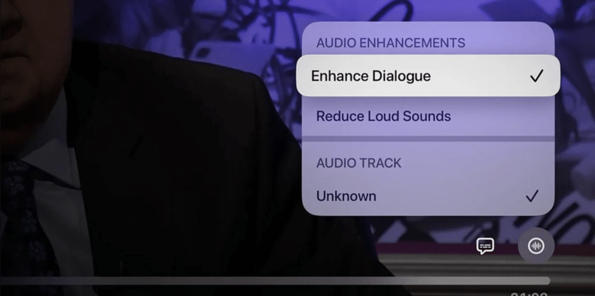 Dialogue Enhance feature