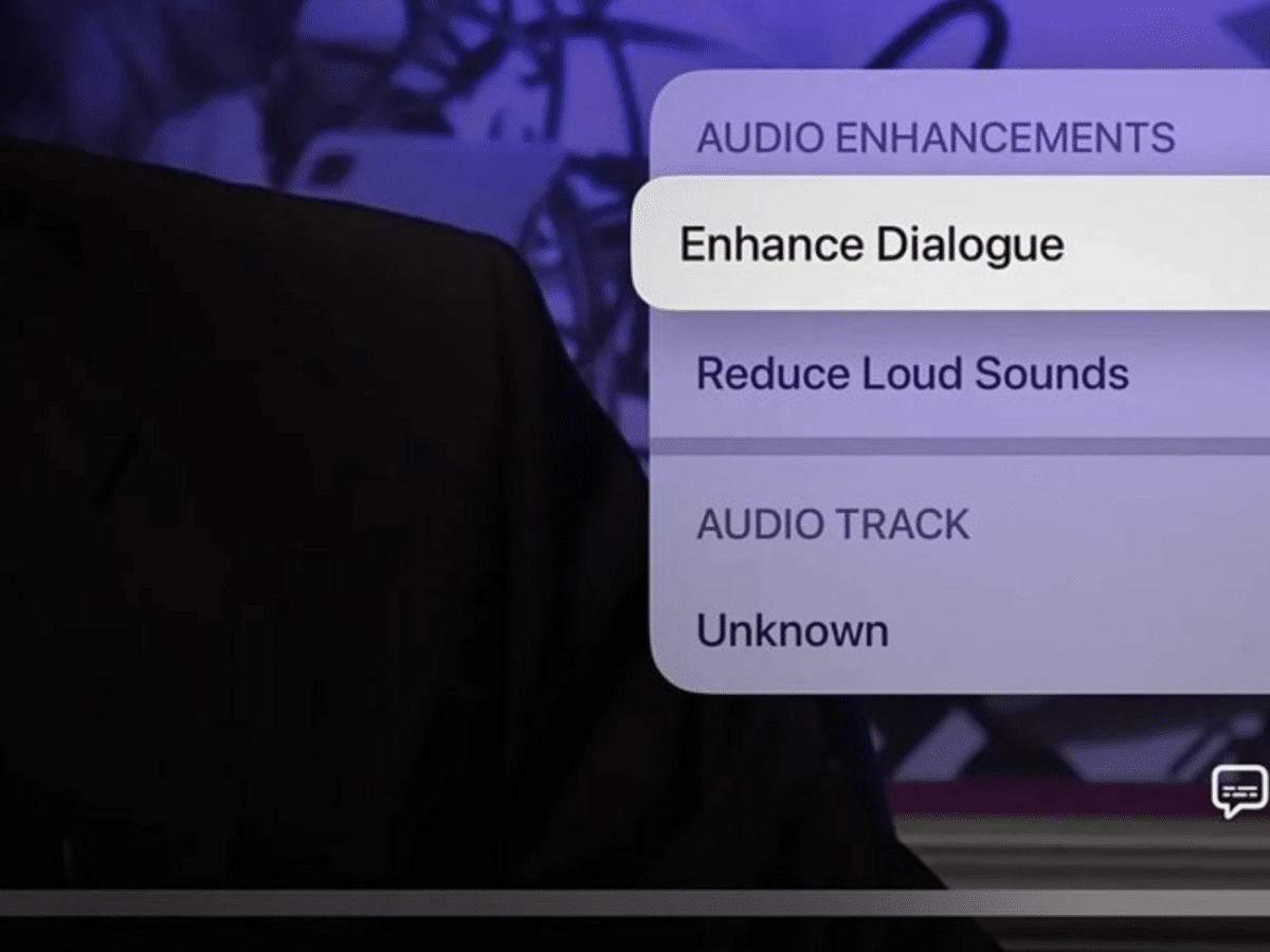 Dialogue Enhance feature