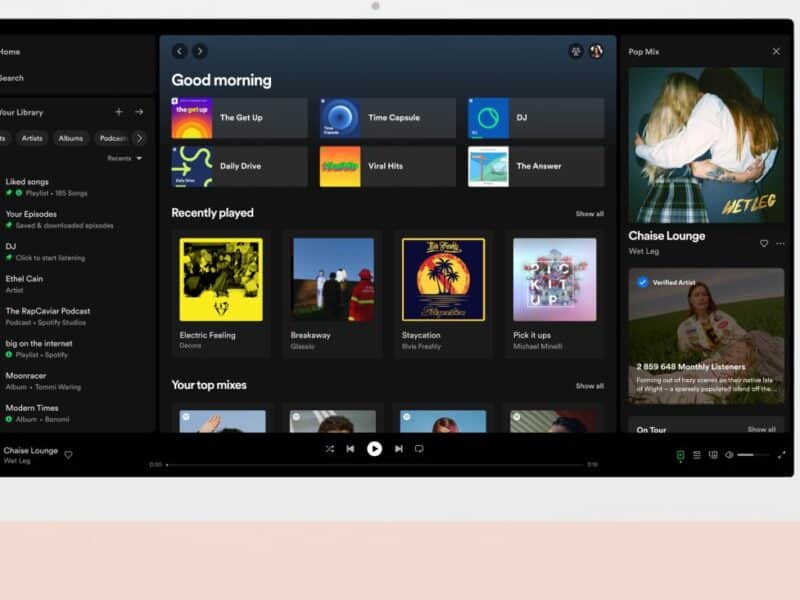 Spotify’s Desktop Interface Receives an Exciting Makeover with Revamped ‘Your Library’ and ‘Now Playing’ Views