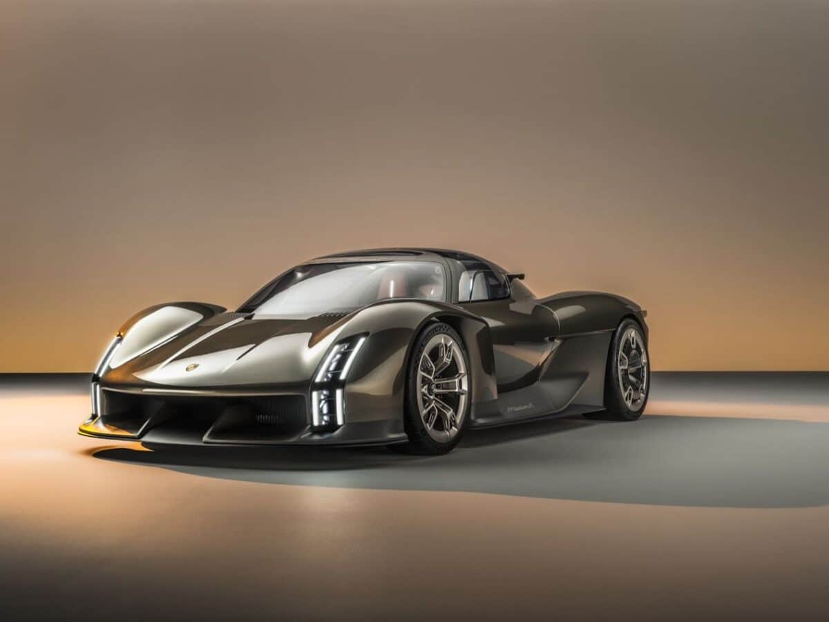 Porsche unveils the electric hypercar Mission X