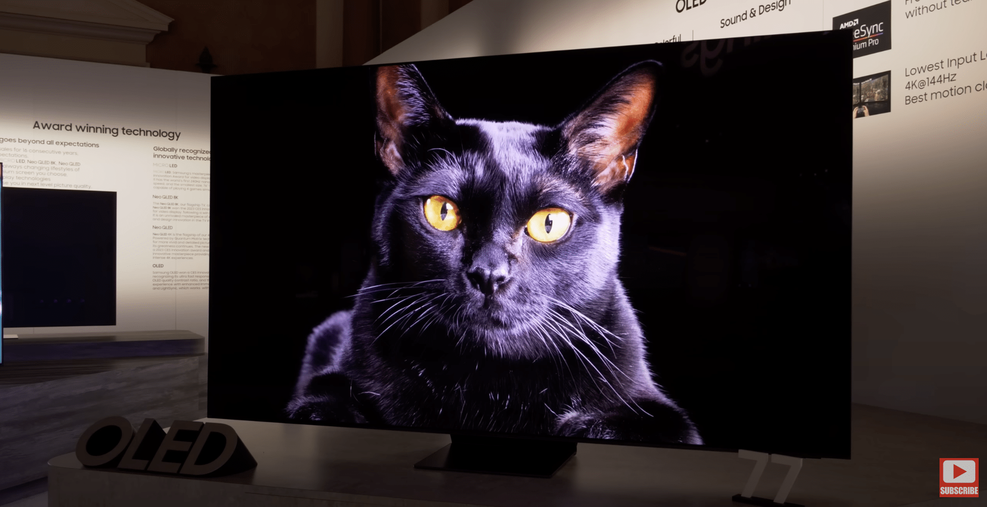 Samsung's 1st WOLED TV 𝗟𝗘𝗔𝗞𝗘𝗗