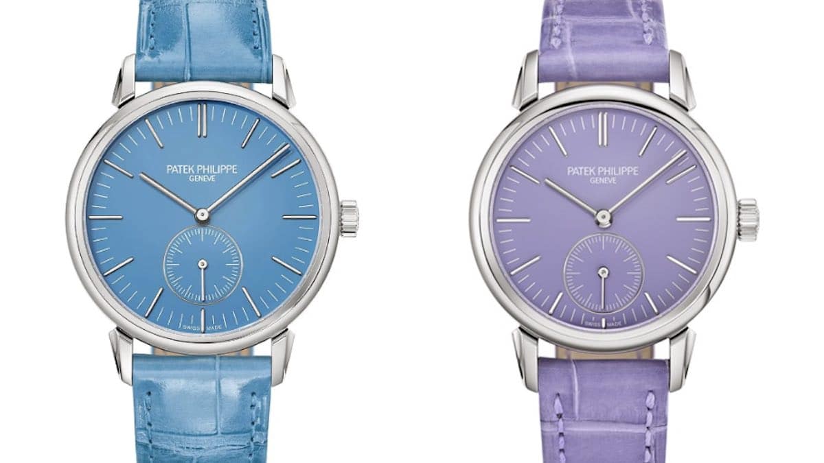 Unexpected pastels for Patek Philippe