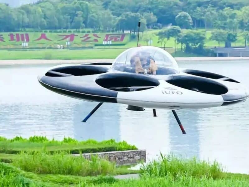 Chinese universities are building a flying saucer