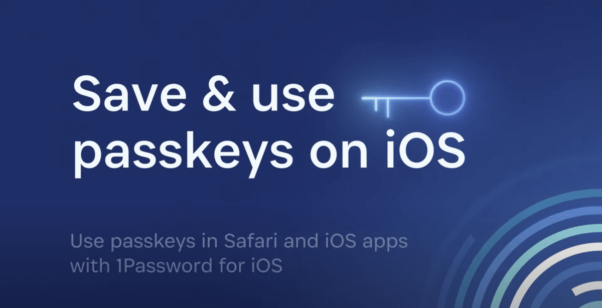 passkeys in iOS 17