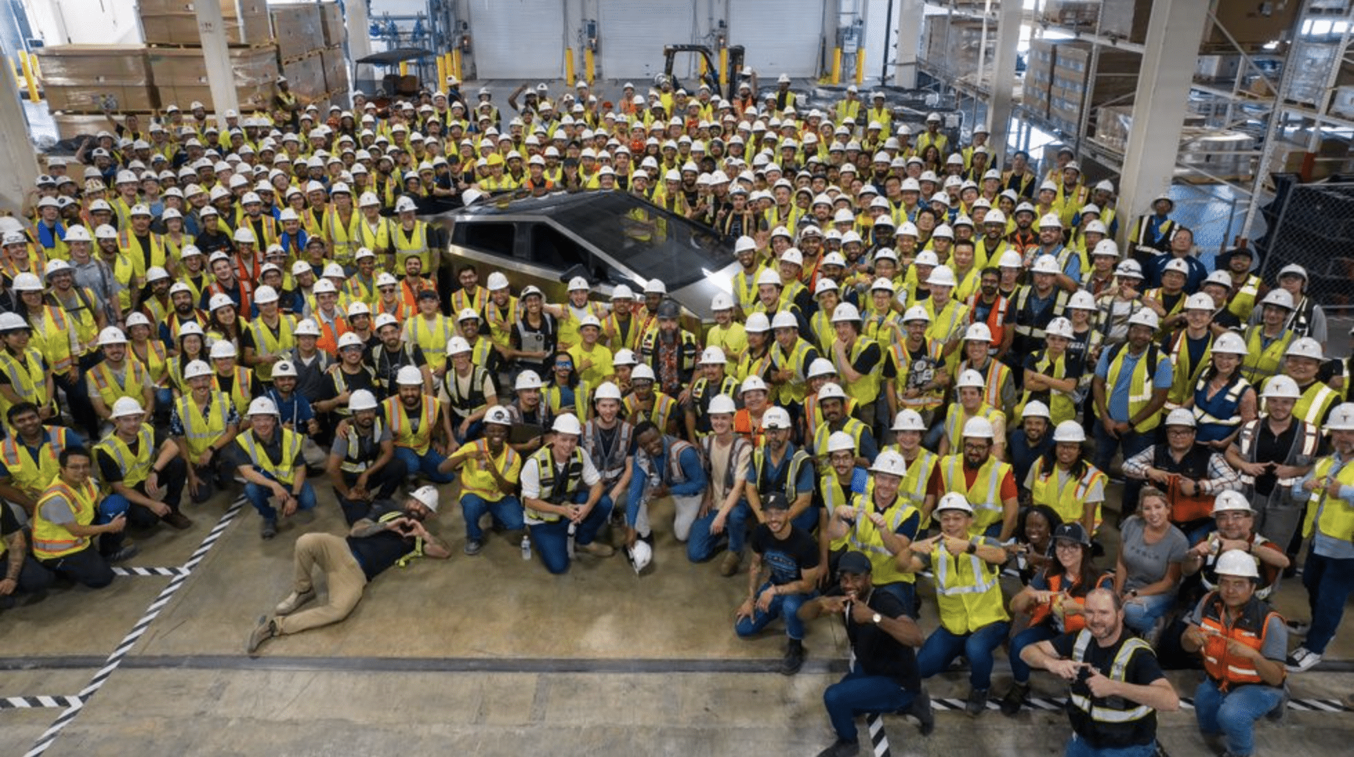 First Tesla Cybertruck has been built