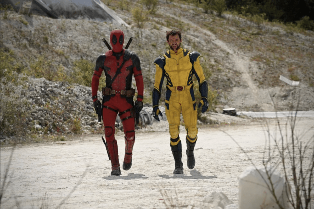 First image of Wolverine and Deadpool