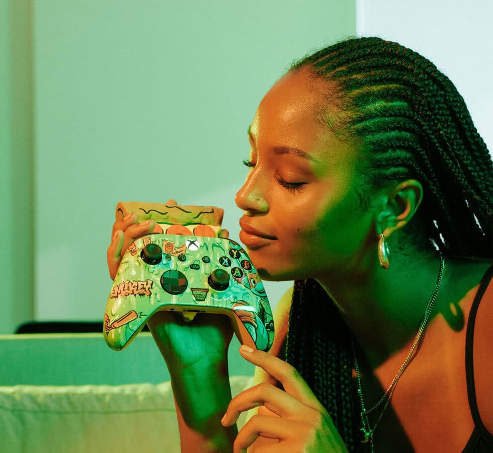 Microsoft has created a controller that smells like pizza