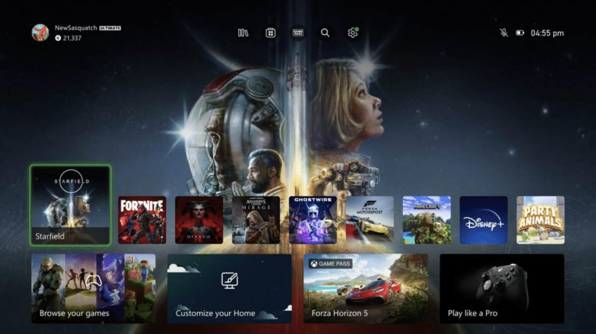 Xbox is getting a new home screen