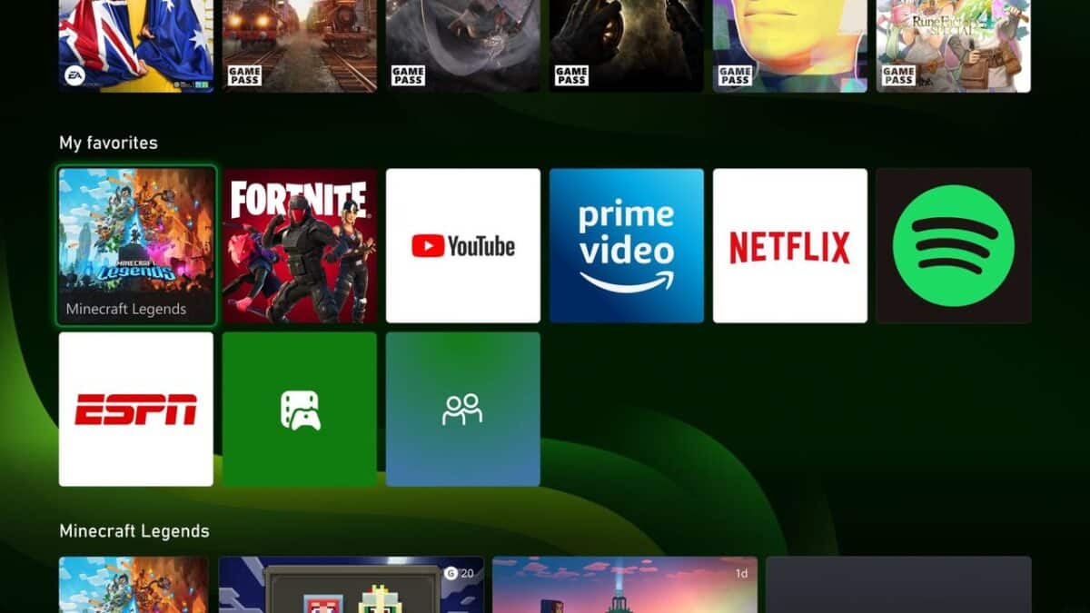 Xbox is getting a new home screen