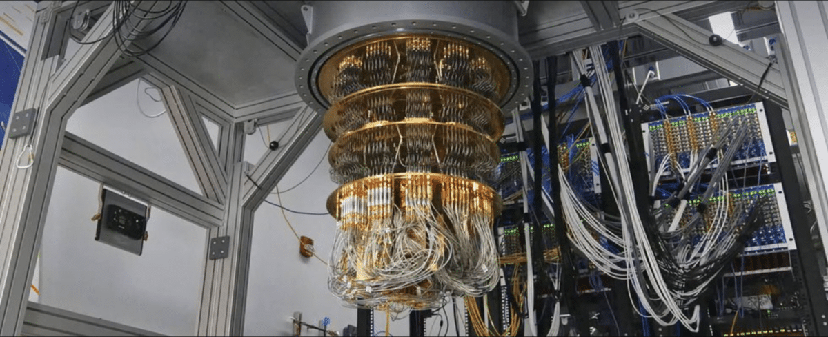 quantum computer with 70 qubits