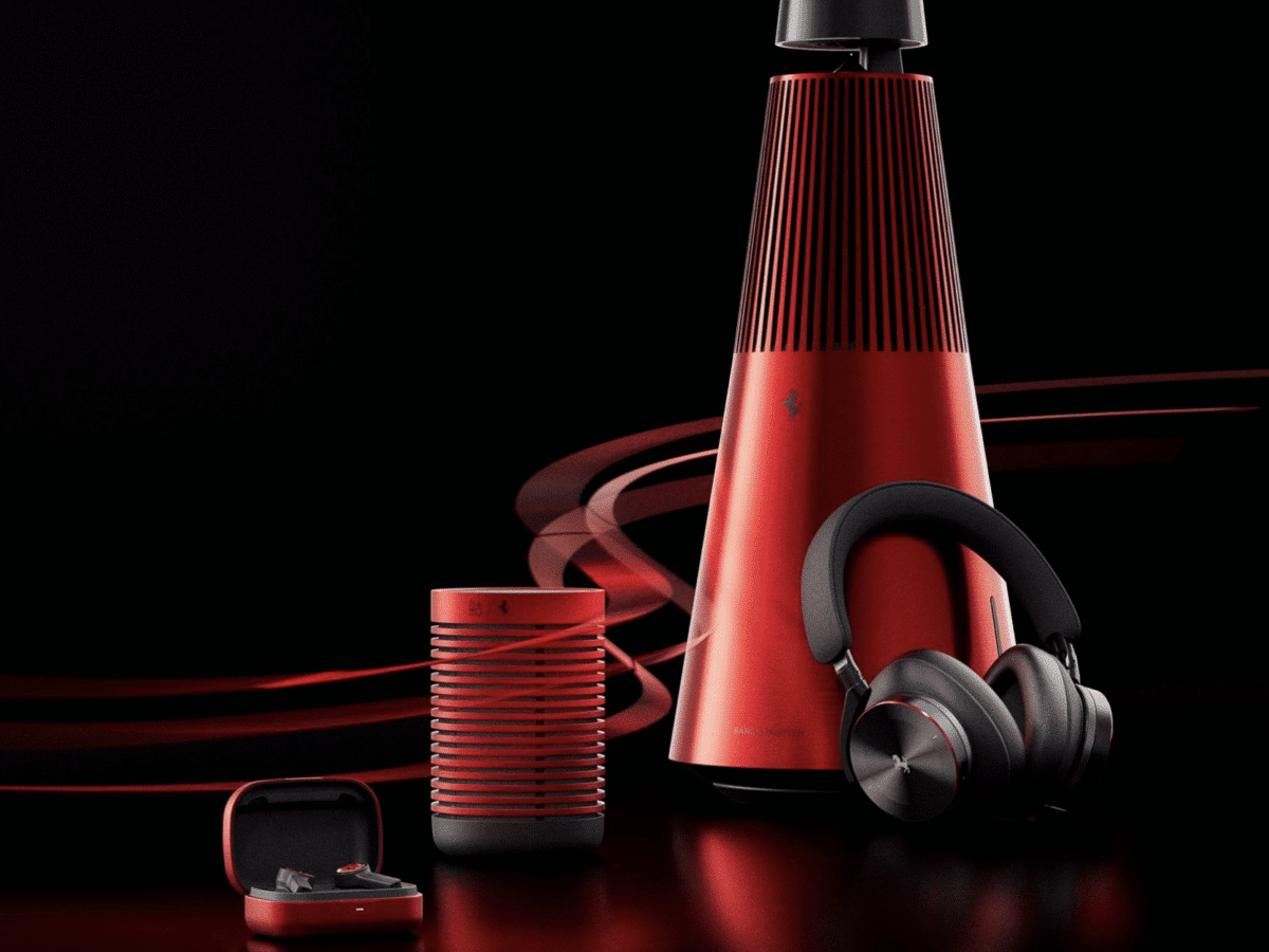 Bang & Olufsen launches collection with Ferrari