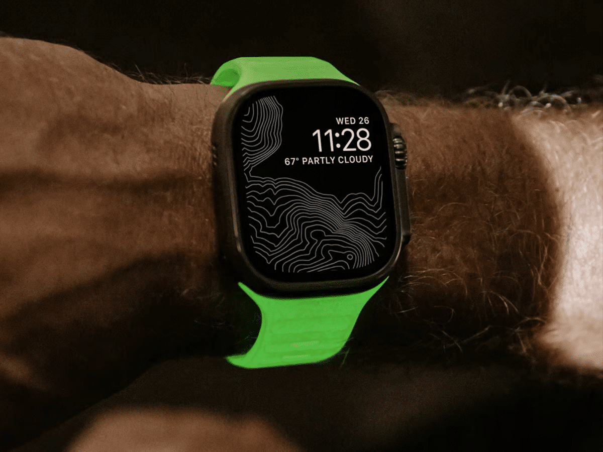 Glow in the Dark Apple Watch band