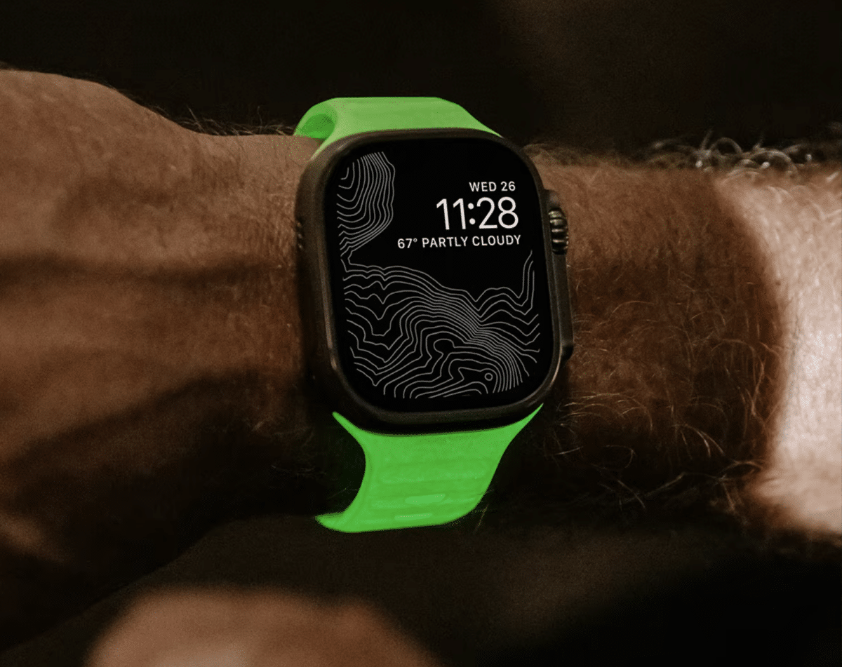 Glow in the Dark Apple Watch band