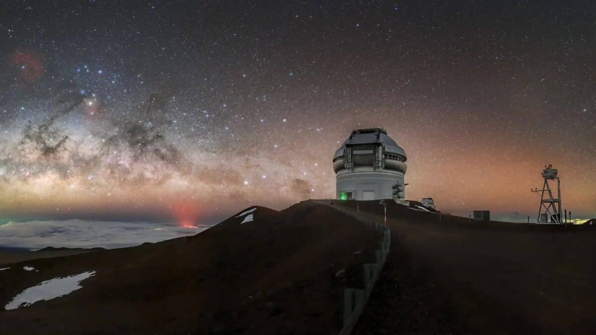 NOIRLab's Gemini North Telescope in Hawaii